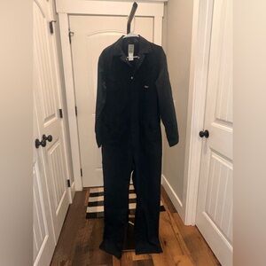 Dickies Size Medium Navy Blue Full Zip Cargo Utility Coveralls